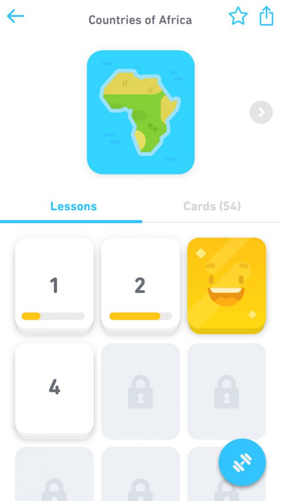 Tinycards Lesson